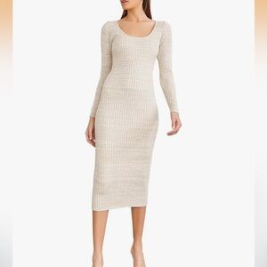 NWT Forever 21 Womens Ribbed Bodycon Sweater Dress